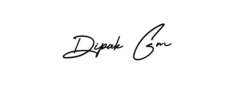 Also we have Dipak Gm name is the best signature style. Create professional handwritten signature collection using AmerikaSignatureDemo-Regular autograph style. Dipak Gm signature style 3 images and pictures png