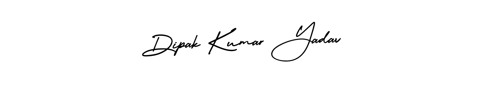 This is the best signature style for the Dipak Kumar Yadav name. Also you like these signature font (AmerikaSignatureDemo-Regular). Mix name signature. Dipak Kumar Yadav signature style 3 images and pictures png