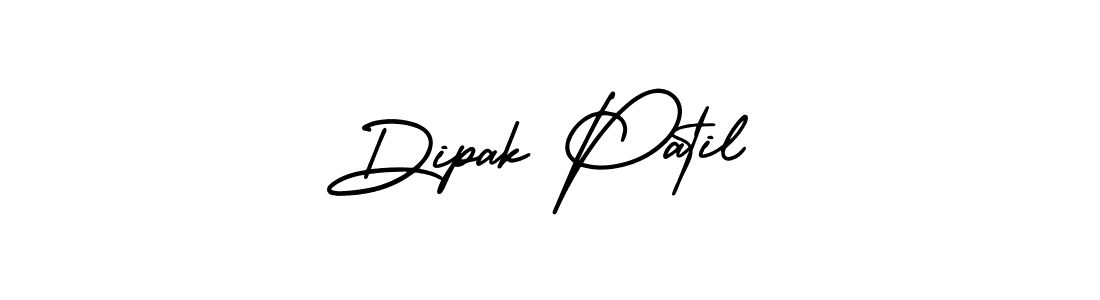 AmerikaSignatureDemo-Regular is a professional signature style that is perfect for those who want to add a touch of class to their signature. It is also a great choice for those who want to make their signature more unique. Get Dipak Patil name to fancy signature for free. Dipak Patil signature style 3 images and pictures png