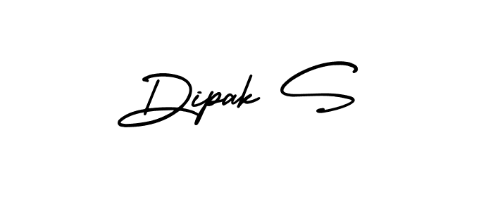 Also we have Dipak S name is the best signature style. Create professional handwritten signature collection using AmerikaSignatureDemo-Regular autograph style. Dipak S signature style 3 images and pictures png