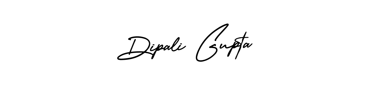 Make a beautiful signature design for name Dipali Gupta. With this signature (AmerikaSignatureDemo-Regular) style, you can create a handwritten signature for free. Dipali Gupta signature style 3 images and pictures png