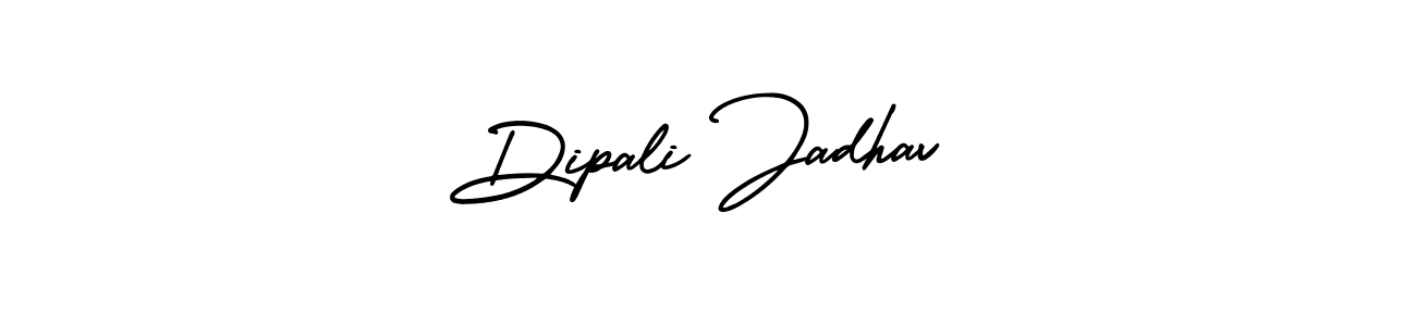 Make a beautiful signature design for name Dipali Jadhav. With this signature (AmerikaSignatureDemo-Regular) style, you can create a handwritten signature for free. Dipali Jadhav signature style 3 images and pictures png