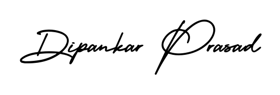 A dynamic signature style for Dipankar Prasad using AmerikaSignatureDemo-Regular script. Designed to look authentic, handwritten, and professional. Dipankar Prasad signature style 3 images and pictures png