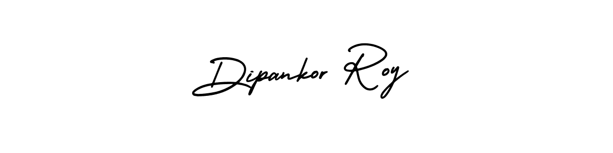 Dipankor Roy stylish signature style. Best Handwritten Sign (AmerikaSignatureDemo-Regular) for my name. Handwritten Signature Collection Ideas for my name Dipankor Roy. Dipankor Roy signature style 3 images and pictures png