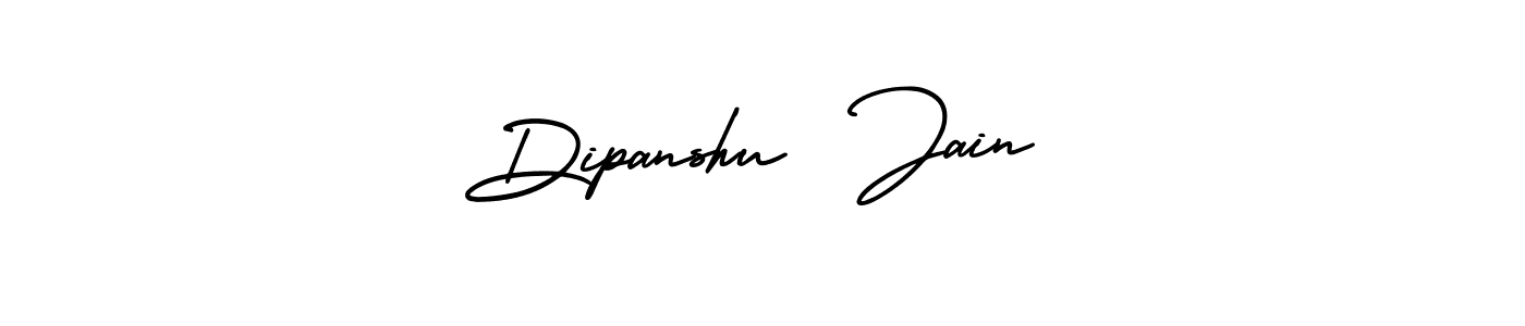 This is the best signature style for the Dipanshu  Jain name. Also you like these signature font (AmerikaSignatureDemo-Regular). Mix name signature. Dipanshu  Jain signature style 3 images and pictures png