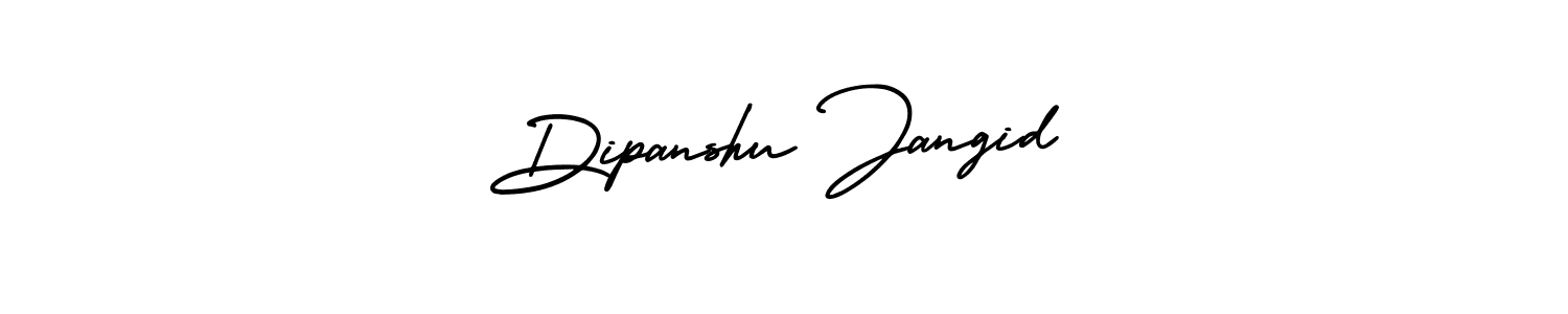 Dipanshu Jangid stylish signature style. Best Handwritten Sign (AmerikaSignatureDemo-Regular) for my name. Handwritten Signature Collection Ideas for my name Dipanshu Jangid. Dipanshu Jangid signature style 3 images and pictures png