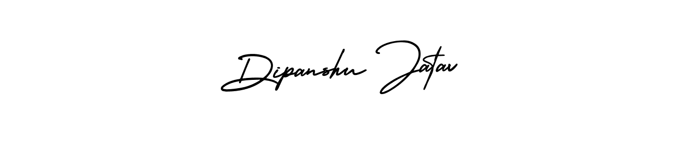 Use a signature maker to create a handwritten signature online. With this signature software, you can design (AmerikaSignatureDemo-Regular) your own signature for name Dipanshu Jatav. Dipanshu Jatav signature style 3 images and pictures png