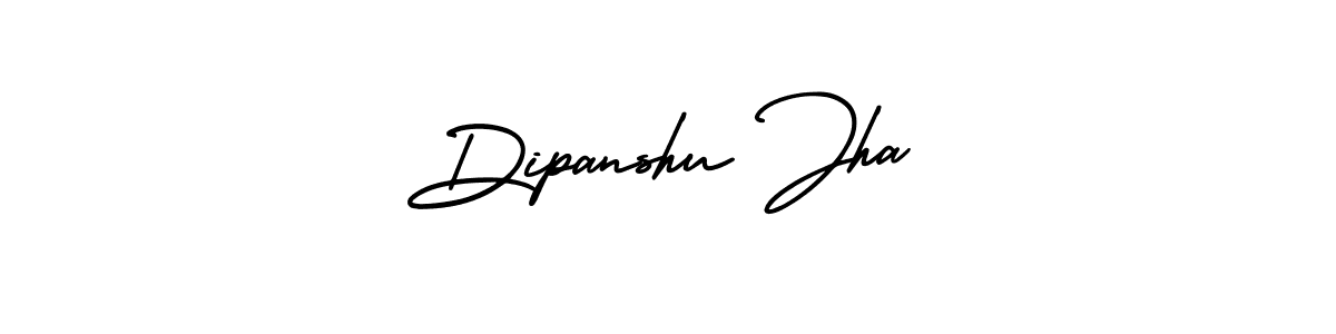 You should practise on your own different ways (AmerikaSignatureDemo-Regular) to write your name (Dipanshu Jha) in signature. don't let someone else do it for you. Dipanshu Jha signature style 3 images and pictures png