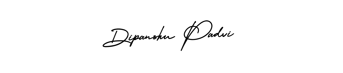 Best and Professional Signature Style for Dipanshu Padvi. AmerikaSignatureDemo-Regular Best Signature Style Collection. Dipanshu Padvi signature style 3 images and pictures png