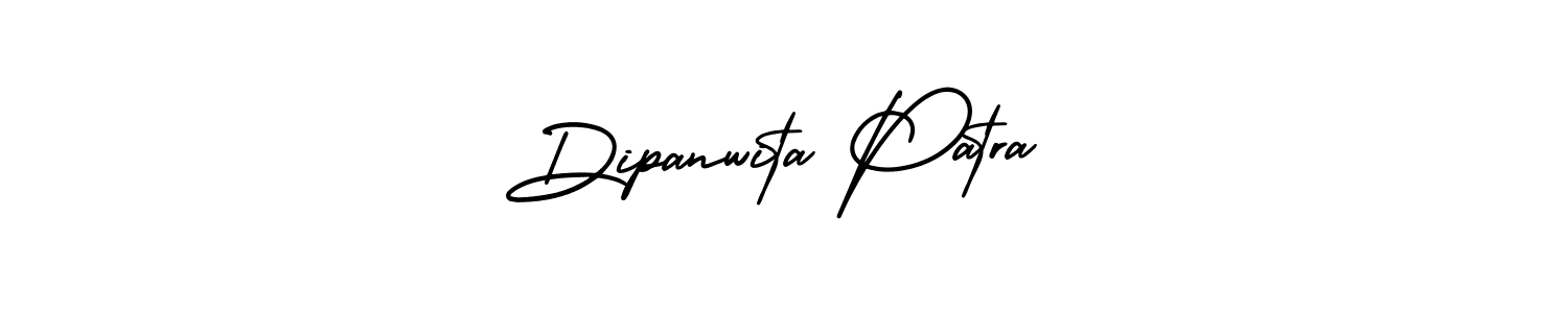 How to make Dipanwita Patra name signature. Use AmerikaSignatureDemo-Regular style for creating short signs online. This is the latest handwritten sign. Dipanwita Patra signature style 3 images and pictures png