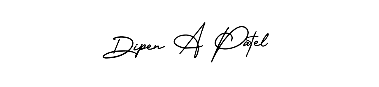It looks lik you need a new signature style for name Dipen A Patel. Design unique handwritten (AmerikaSignatureDemo-Regular) signature with our free signature maker in just a few clicks. Dipen A Patel signature style 3 images and pictures png