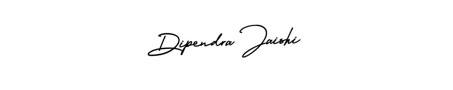 Use a signature maker to create a handwritten signature online. With this signature software, you can design (AmerikaSignatureDemo-Regular) your own signature for name Dipendra Jaishi. Dipendra Jaishi signature style 3 images and pictures png