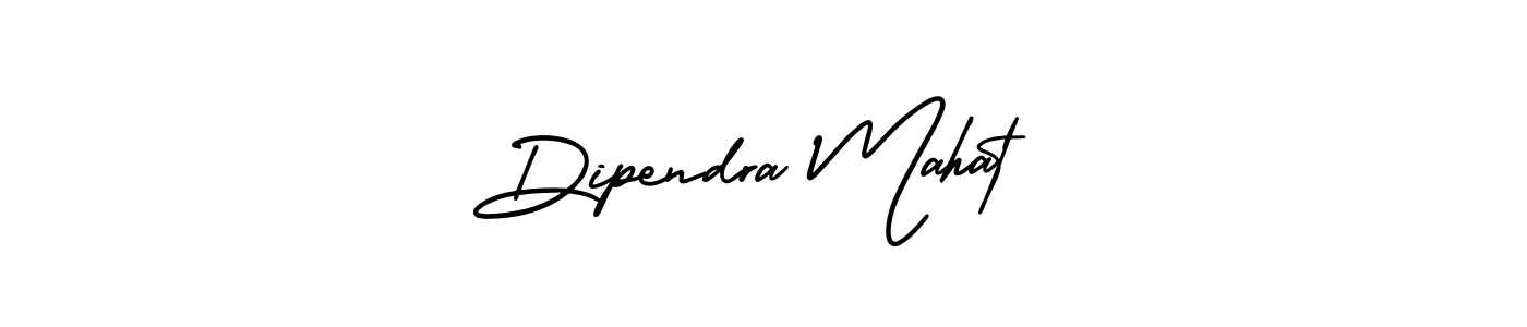 It looks lik you need a new signature style for name Dipendra Mahat. Design unique handwritten (AmerikaSignatureDemo-Regular) signature with our free signature maker in just a few clicks. Dipendra Mahat signature style 3 images and pictures png