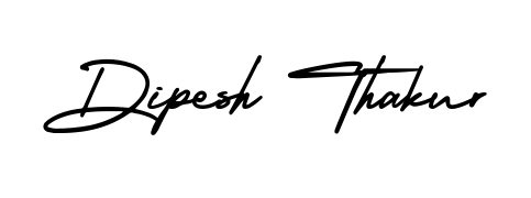 Best and Professional Signature Style for Dipesh Thakur. AmerikaSignatureDemo-Regular Best Signature Style Collection. Dipesh Thakur signature style 3 images and pictures png