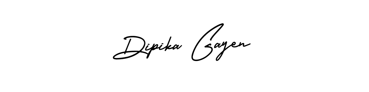 Use a signature maker to create a handwritten signature online. With this signature software, you can design (AmerikaSignatureDemo-Regular) your own signature for name Dipika Gayen. Dipika Gayen signature style 3 images and pictures png