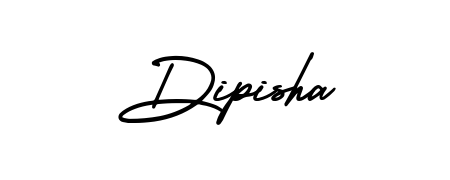 Try this chic Dipisha handwritten sign style. Using AmerikaSignatureDemo-Regular font elements, it gives your name a sleek, memorable identity. Dipisha signature style 3 images and pictures png