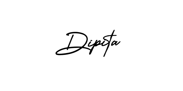 Create a beautiful signature design for name Dipita. With this signature (AmerikaSignatureDemo-Regular) fonts, you can make a handwritten signature for free. Dipita signature style 3 images and pictures png