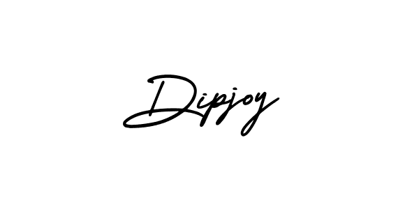 Dipjoy stylish signature style. Best Handwritten Sign (AmerikaSignatureDemo-Regular) for my name. Handwritten Signature Collection Ideas for my name Dipjoy. Dipjoy signature style 3 images and pictures png