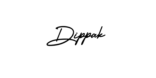 How to Draw Dippak signature style? AmerikaSignatureDemo-Regular is a latest design signature styles for name Dippak. Dippak signature style 3 images and pictures png