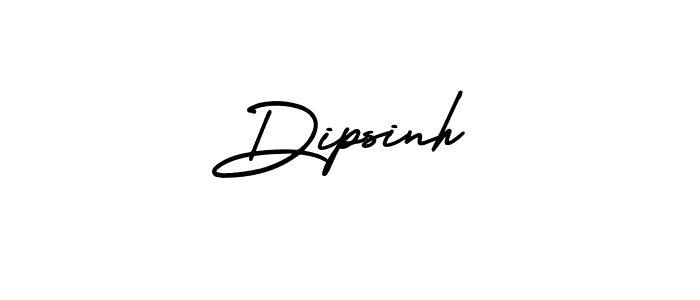 How to make Dipsinh signature? AmerikaSignatureDemo-Regular is a professional autograph style. Create handwritten signature for Dipsinh name. Dipsinh signature style 3 images and pictures png