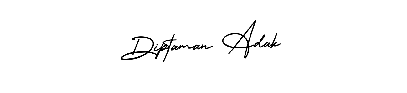 Best and Professional Signature Style for Diptaman Adak. AmerikaSignatureDemo-Regular Best Signature Style Collection. Diptaman Adak signature style 3 images and pictures png