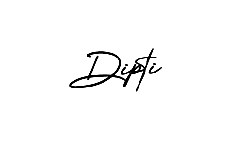 It looks lik you need a new signature style for name Dipti. Design unique handwritten (AmerikaSignatureDemo-Regular) signature with our free signature maker in just a few clicks. Dipti signature style 3 images and pictures png