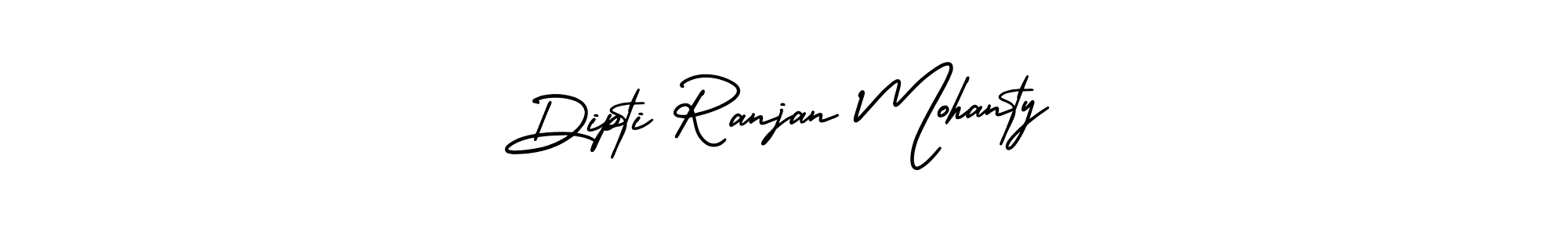 How to make Dipti Ranjan Mohanty name signature. Use AmerikaSignatureDemo-Regular style for creating short signs online. This is the latest handwritten sign. Dipti Ranjan Mohanty signature style 3 images and pictures png