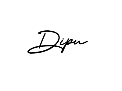 Dipu stylish signature style. Best Handwritten Sign (AmerikaSignatureDemo-Regular) for my name. Handwritten Signature Collection Ideas for my name Dipu. Dipu signature style 3 images and pictures png