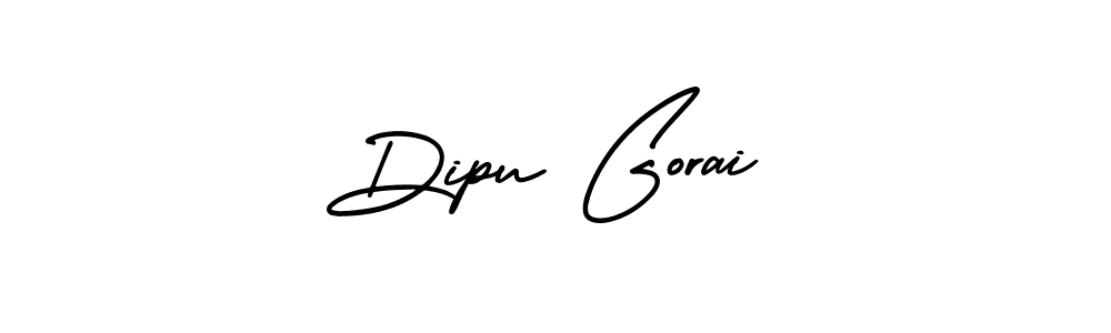 AmerikaSignatureDemo-Regular is a professional signature style that is perfect for those who want to add a touch of class to their signature. It is also a great choice for those who want to make their signature more unique. Get Dipu Gorai name to fancy signature for free. Dipu Gorai signature style 3 images and pictures png