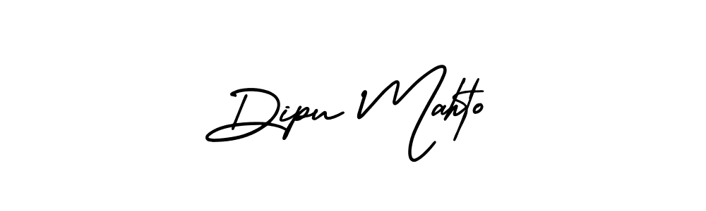This is the best signature style for the Dipu Mahto name. Also you like these signature font (AmerikaSignatureDemo-Regular). Mix name signature. Dipu Mahto signature style 3 images and pictures png