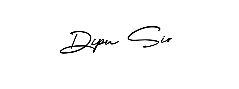 Use a signature maker to create a handwritten signature online. With this signature software, you can design (AmerikaSignatureDemo-Regular) your own signature for name Dipu Sir. Dipu Sir signature style 3 images and pictures png