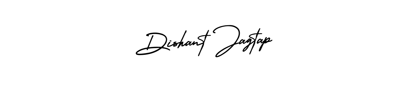 AmerikaSignatureDemo-Regular is a professional signature style that is perfect for those who want to add a touch of class to their signature. It is also a great choice for those who want to make their signature more unique. Get Dishant Jagtap name to fancy signature for free. Dishant Jagtap signature style 3 images and pictures png