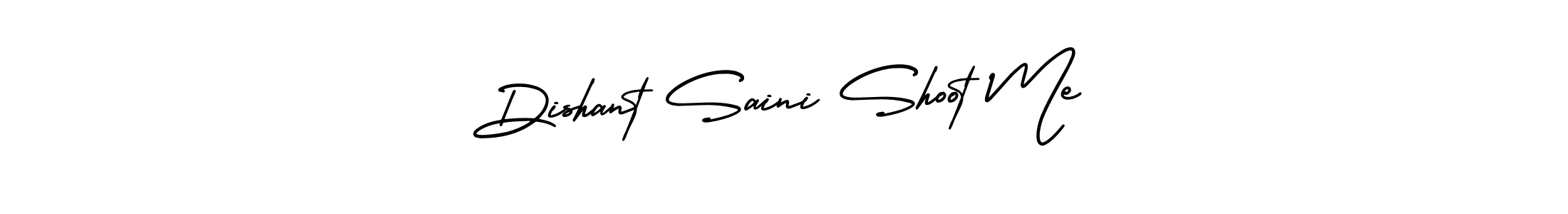 Best and Professional Signature Style for Dishant Saini Shoot Me. AmerikaSignatureDemo-Regular Best Signature Style Collection. Dishant Saini Shoot Me signature style 3 images and pictures png
