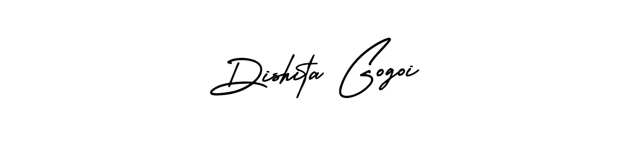 Make a beautiful signature design for name Dishita Gogoi. Use this online signature maker to create a handwritten signature for free. Dishita Gogoi signature style 3 images and pictures png