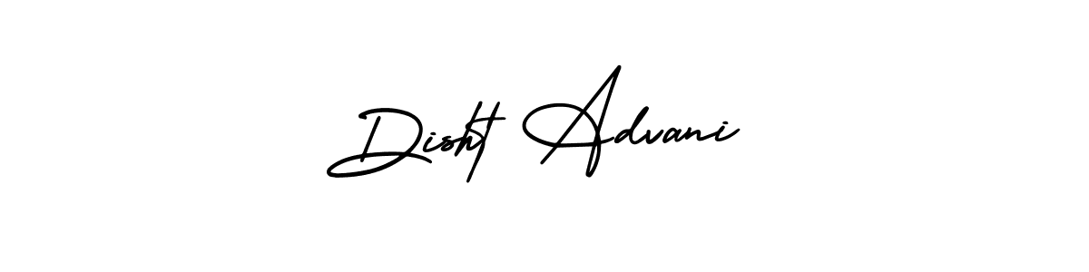 AmerikaSignatureDemo-Regular is a professional signature style that is perfect for those who want to add a touch of class to their signature. It is also a great choice for those who want to make their signature more unique. Get Disht Advani name to fancy signature for free. Disht Advani signature style 3 images and pictures png