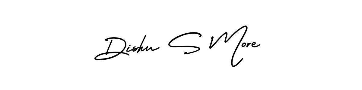 Similarly AmerikaSignatureDemo-Regular is the best handwritten signature design. Signature creator online .You can use it as an online autograph creator for name Dishu S More. Dishu S More signature style 3 images and pictures png