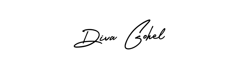 Also we have Diva Gohel name is the best signature style. Create professional handwritten signature collection using AmerikaSignatureDemo-Regular autograph style. Diva Gohel signature style 3 images and pictures png