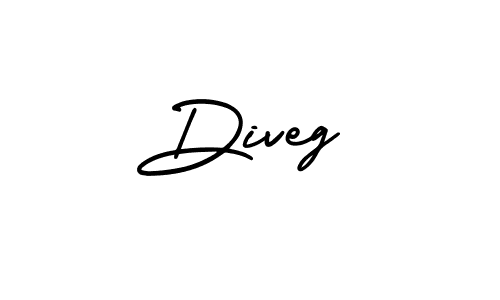Make a beautiful signature design for name Diveg. With this signature (AmerikaSignatureDemo-Regular) style, you can create a handwritten signature for free. Diveg signature style 3 images and pictures png
