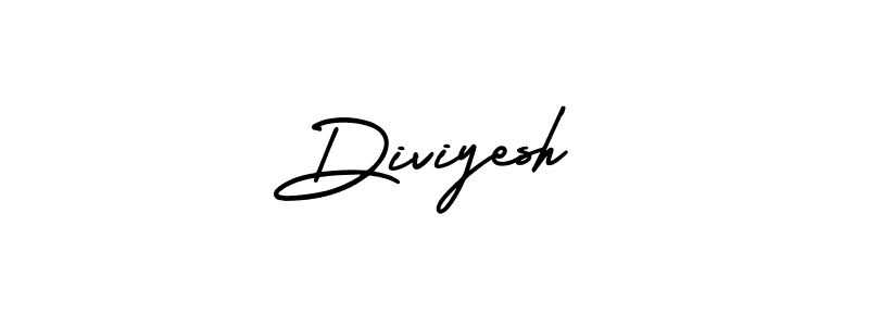 AmerikaSignatureDemo-Regular is a professional signature style that is perfect for those who want to add a touch of class to their signature. It is also a great choice for those who want to make their signature more unique. Get Diviyesh name to fancy signature for free. Diviyesh signature style 3 images and pictures png