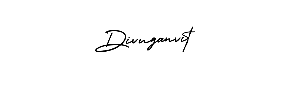 Divuganvit stylish signature style. Best Handwritten Sign (AmerikaSignatureDemo-Regular) for my name. Handwritten Signature Collection Ideas for my name Divuganvit. Divuganvit signature style 3 images and pictures png