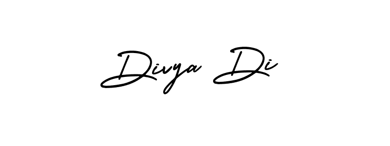 It looks lik you need a new signature style for name Divya Di. Design unique handwritten (AmerikaSignatureDemo-Regular) signature with our free signature maker in just a few clicks. Divya Di signature style 3 images and pictures png