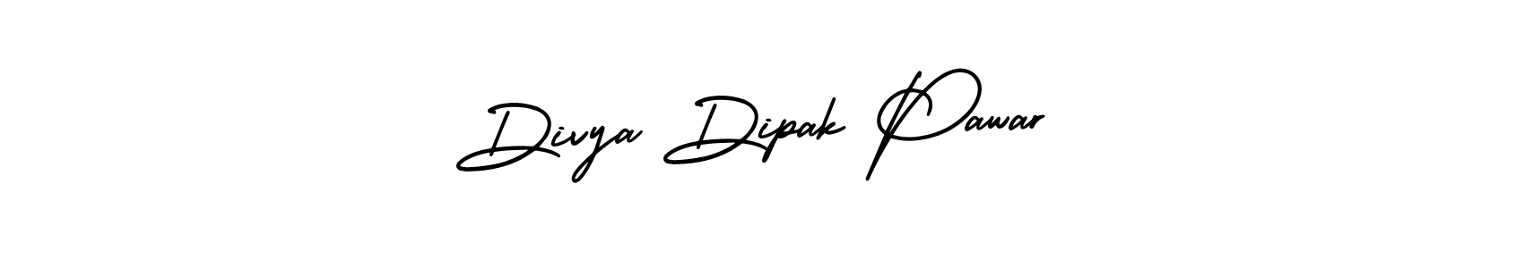 Also we have Divya Dipak Pawar name is the best signature style. Create professional handwritten signature collection using AmerikaSignatureDemo-Regular autograph style. Divya Dipak Pawar signature style 3 images and pictures png