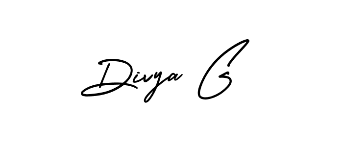 Make a beautiful signature design for name Divya G. Use this online signature maker to create a handwritten signature for free. Divya G signature style 3 images and pictures png