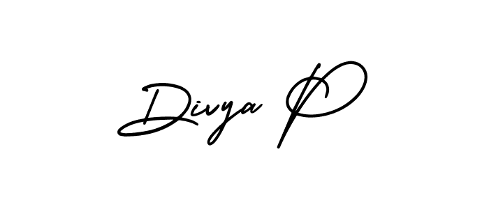 if you are searching for the best signature style for your name Divya P. so please give up your signature search. here we have designed multiple signature styles  using AmerikaSignatureDemo-Regular. Divya P signature style 3 images and pictures png