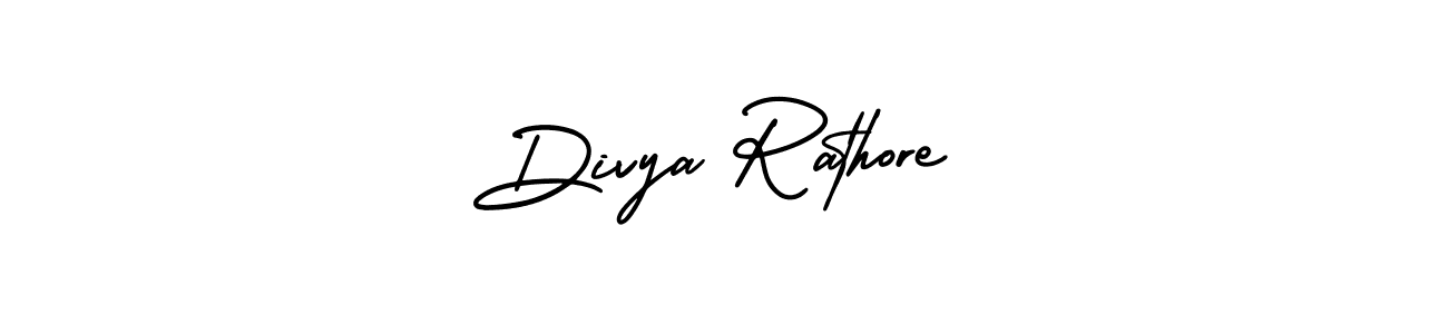 AmerikaSignatureDemo-Regular is a professional signature style that is perfect for those who want to add a touch of class to their signature. It is also a great choice for those who want to make their signature more unique. Get Divya Rathore name to fancy signature for free. Divya Rathore signature style 3 images and pictures png