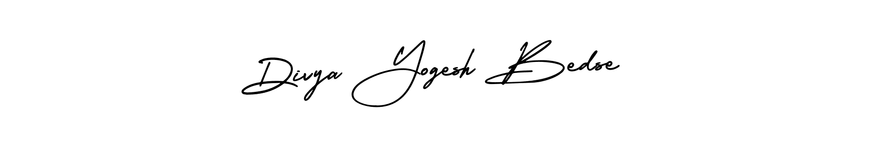 Best and Professional Signature Style for Divya Yogesh Bedse. AmerikaSignatureDemo-Regular Best Signature Style Collection. Divya Yogesh Bedse signature style 3 images and pictures png