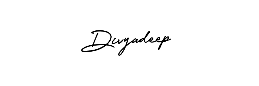 Make a beautiful signature design for name Divyadeep. With this signature (AmerikaSignatureDemo-Regular) style, you can create a handwritten signature for free. Divyadeep signature style 3 images and pictures png