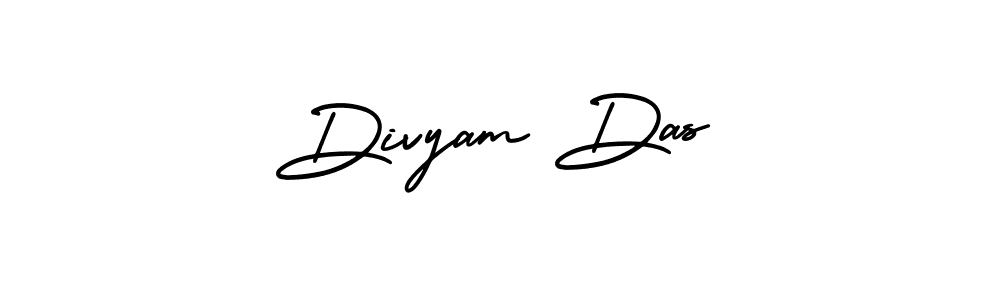 Use a signature maker to create a handwritten signature online. With this signature software, you can design (AmerikaSignatureDemo-Regular) your own signature for name Divyam Das. Divyam Das signature style 3 images and pictures png