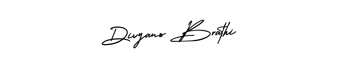 Similarly AmerikaSignatureDemo-Regular is the best handwritten signature design. Signature creator online .You can use it as an online autograph creator for name Divyans Brathi. Divyans Brathi signature style 3 images and pictures png