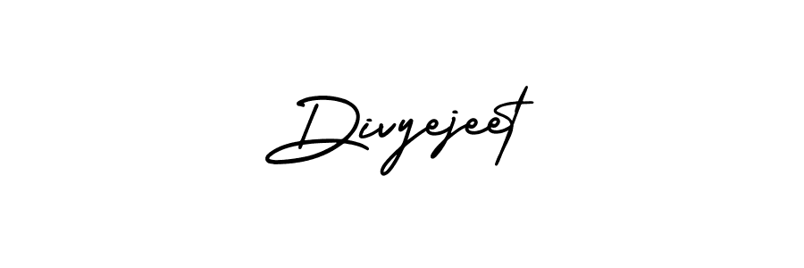 Divyejeet stylish signature style. Best Handwritten Sign (AmerikaSignatureDemo-Regular) for my name. Handwritten Signature Collection Ideas for my name Divyejeet. Divyejeet signature style 3 images and pictures png